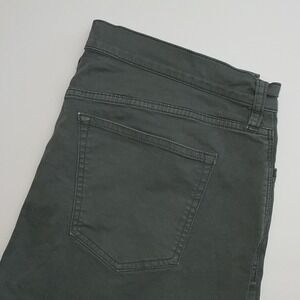 Flint and Tinder 5-Pocket Pants Mens 34x32(29"L) Tapered Fit Green Stretch Chino